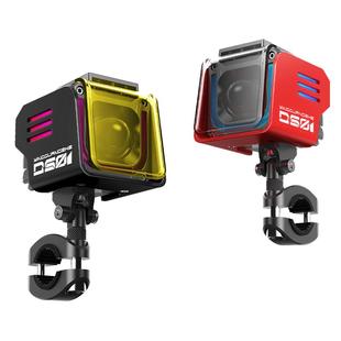 萤光者DS01摩托车led射灯电动车超亮射灯爆闪灯小牛九号车铺路灯