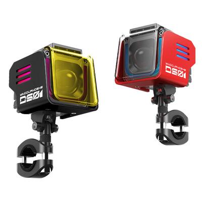 萤光者DS01摩托车led射灯电动车超亮射灯爆闪灯小牛九号车铺路灯