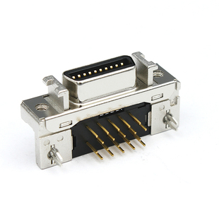 正品3M原装进口连接器10220-52A2PL SCSI弯母90度板端20PIN插座