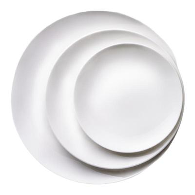 NARUMI/鸣海纯白骨瓷餐盘