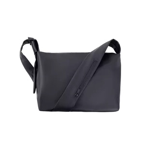 觅旧 studio潮牌斜挎包男大容量皮质包包休闲单肩包男士背包6196