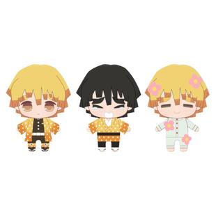 Furyu鬼灭之刃 我妻善逸 伊之助 祢豆子 毛绒玩偶挂件  正版全新