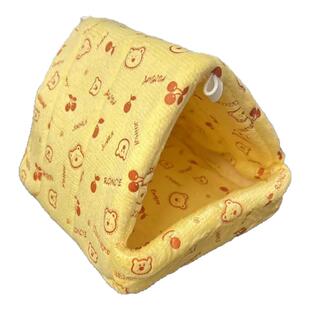 仓鼠保暖窝刺猬冬季用品过冬睡窝睡袋帐篷小窝金丝熊屋子松鼠棉窝