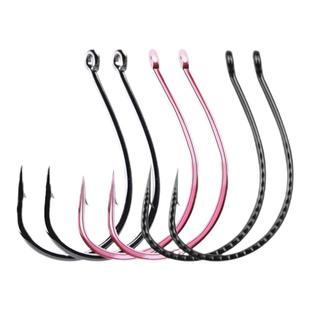 三只鸬鹚 倒钓钩8003单钩维基倒钓假饵专用软饵小七彩麒麟wacky钩