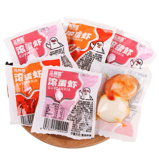 大连特产品意鲜滚蛋虾即食虾仁鹌鹑蛋鲜香味独立小包装海鲜零食
