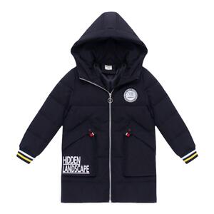 儿童羽绒服男童2024新款中长款男孩冬童装韩版洋气中大童加厚正品