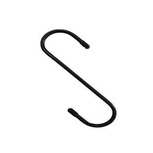 实心s型钢勾s挂钩橡胶绝缘塑料服装硅胶s挂衣钩