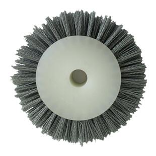 杜邦丝抛光轮 CNC磨料丝轮 圆盘刷 工业齿轮抛光刷 研磨磨料丝轮