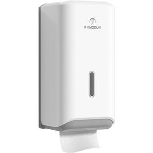 餐厅擦手纸巾盒壁挂式商用卫生间下拉餐巾抽纸食堂饭店专用纸巾架