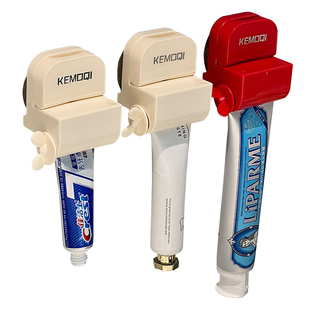 吸盘挤牙膏神器壁挂式家用款创意懒人洗面奶手动护手霜牙膏挤压器