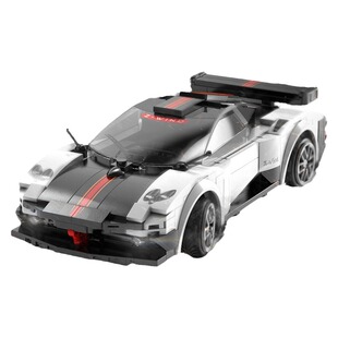 cada咔搭积木风之子跑车APP蓝牙双模式遥控学习编程儿童男孩礼物