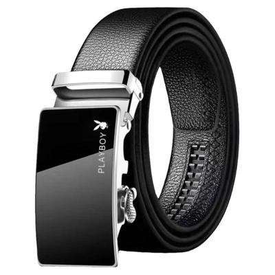 男士高档商务软皮自动扣休闲皮带