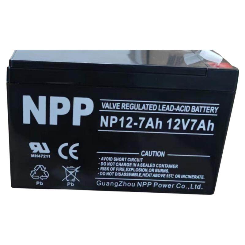 企业品质NPP耐普电池12V储能电瓶