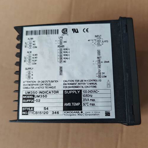 询价-横河YOKOGAWA UM350-02温控仪，制造，编号