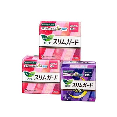 花王乐而雅零触感姨妈巾防渗3包