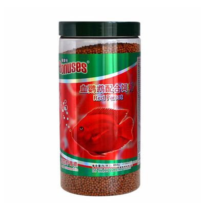 保拿仕血鹦鹉配合饲料增红鱼粮