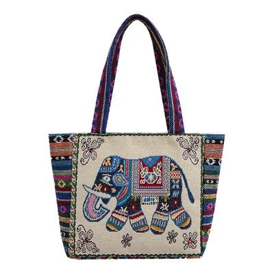 新马泰民族风大象包女简约手拎包