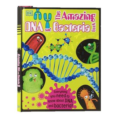 进口英文原版The Amazing dna and Bacteria book 惊人的DNA和细菌DK科普读物带你走进微小科学世界儿童科普读物 微生物知识