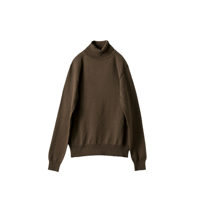 纯色打底衫高领上衣百搭男