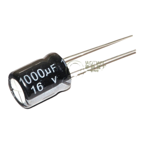 桥田|优质 电解电容 16V/1000UF 体积10*13 铝电解电容 (50个)
