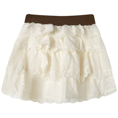 慕兔芭蕾风镂空蛋糕短裙