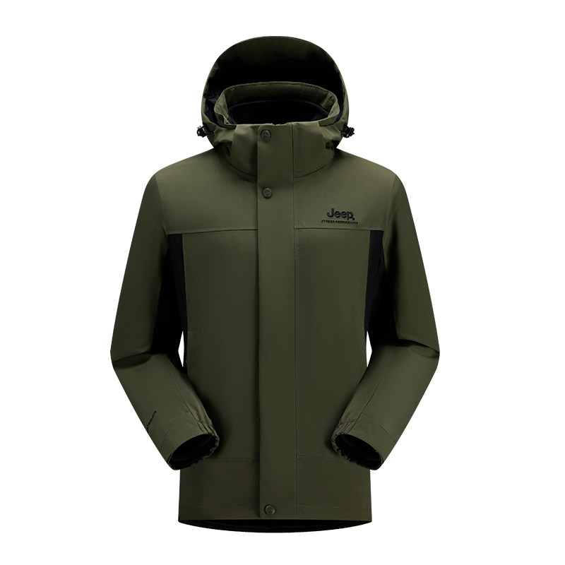 jeep吉普透气三合一冲锋衣