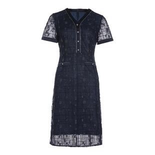 乔万尼商场同款连衣裙2025新款女夏季高端精致显瘦中长裙EM2E758