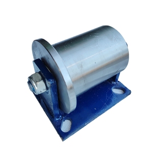 单边铸铁轨道轮重型钢轨铁轨火车高铁铁路T型滑轮槽钢导电轮滚轮