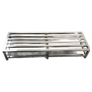 不锈钢厨房餐厅长方形15cm高学校垫高置物架鱼缸架汤桶架底架