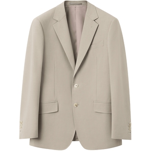 JDV男装商场同款春秋新款卡其色男士西装西服外套正装SMM5009