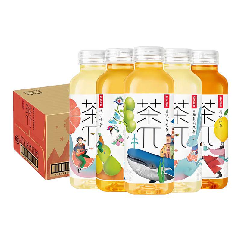 农夫山泉茶派500ml*15瓶整箱