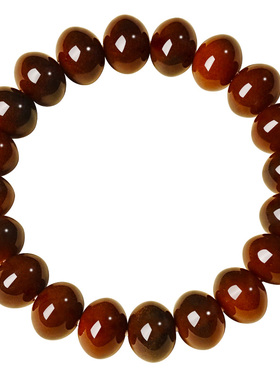 宫里上新天然老料高油菩提手串