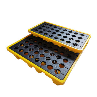 油桶防泄漏托盘工业接油盘防泄露四桶防渗漏废液防溢流盛漏底托