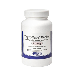 左旋甲状腺素钠片宠物甲状腺药犬猫狗狗甲减优甲乐thyro3补甲康t4