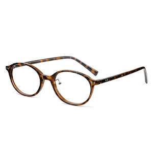 miu系书呆子眼镜女复古玳瑁老钱风防蓝光椭圆眼睛框近视度数可配