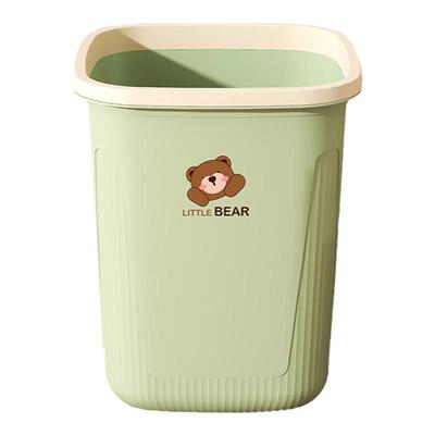 带压圈方形16L加大加厚垃圾桶