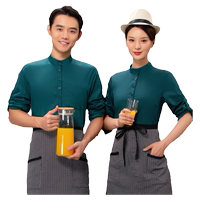 酒店定制logo服務員工作服