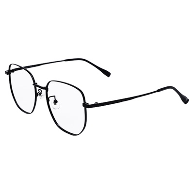 康耐特男女通用简约款亮黑细边框