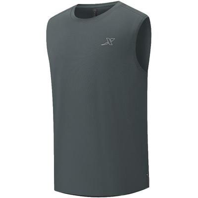 特步跑步运动背心男2025年夏季新款健身男装无袖上衣975229090268