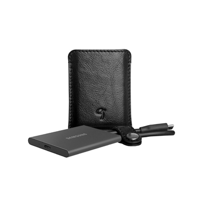 cj适用三星T7T9固态硬盘真皮套