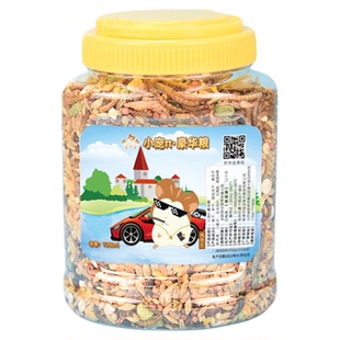 仓鼠饲料粮食主粮蔬果食物瓜子金丝熊宝宝花枝鼠专用粮罐装谷物1