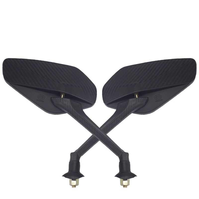 摩托车电动车后视镜反光镜通用改装超大视野8MM踏板车高清倒车镜