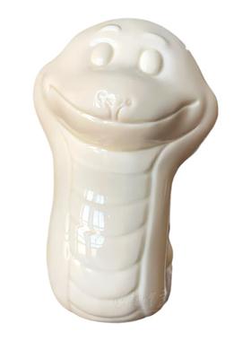 曲阳秋鸿定瓷生肖蛇装饰摆件