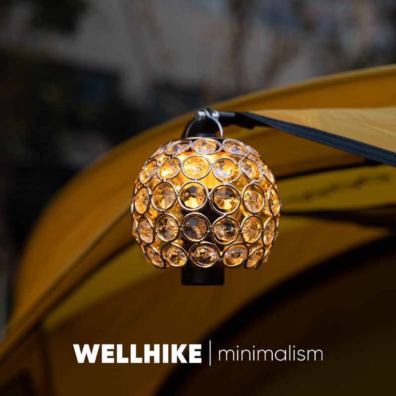 跨境户外露营GoalZero38explore水晶球LED帐篷灯罩影灯光灯配件