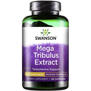Swanson斯旺森刺蒺藜皂甙提取物胶囊 男士睾酮素雄性雄激素