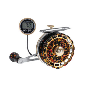 欧贝丝特筏钓轮干将满天星二代全金属磁力缓降渔轮数显欧贝斯特桥