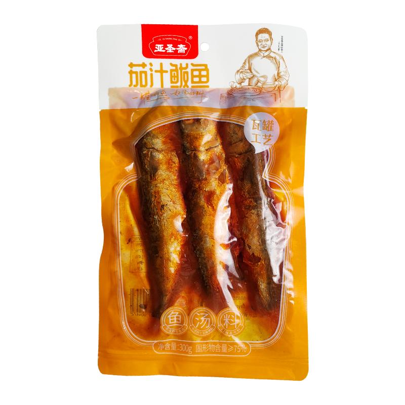 亚圣斋茄汁鲅鱼熟食300g酸甜可口