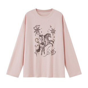 DIDDIMODA 花环T恤/牛仔小人T恤/牛仔裤