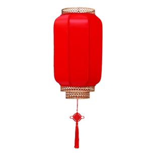 羊皮灯笼户外防水定制广告印字大红灯笼串仿古吊灯中式中国风宫灯