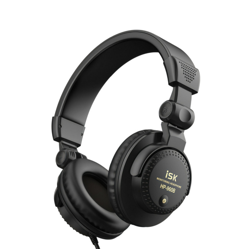 ISK HP-960B监听耳机 头戴式电脑K歌专业录音yy主播手机音乐耳机